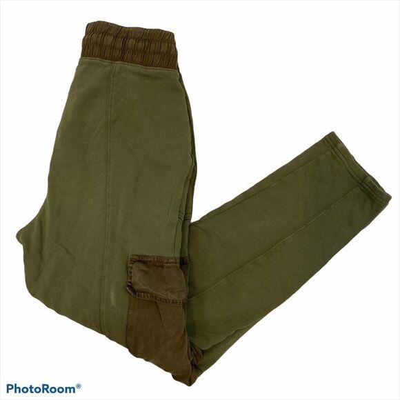 Fabletics Dark Green Cargo Pants Cinched Leg Size XS - Picture 9 of 11